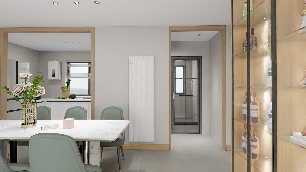 銅鋁復(fù)合散熱器