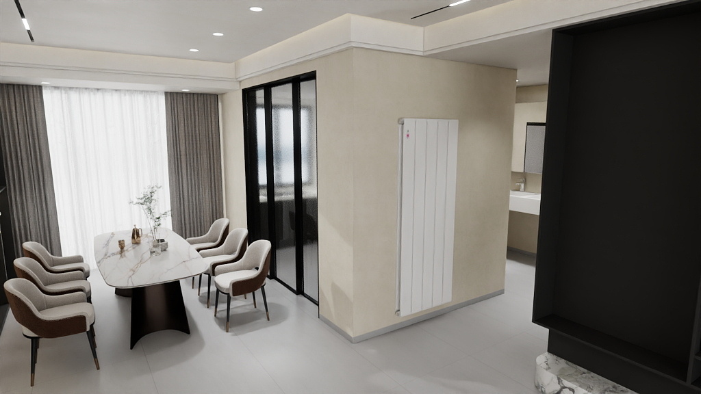 銅鋁復活散熱器